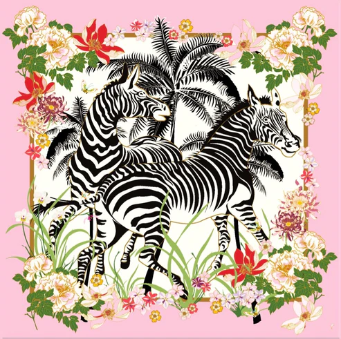 Zebra Waltz Pink